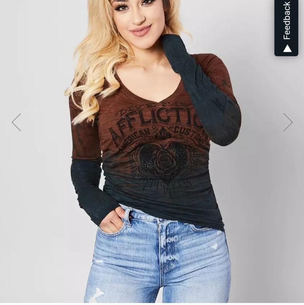 Affliction Sunset Roam Tee
